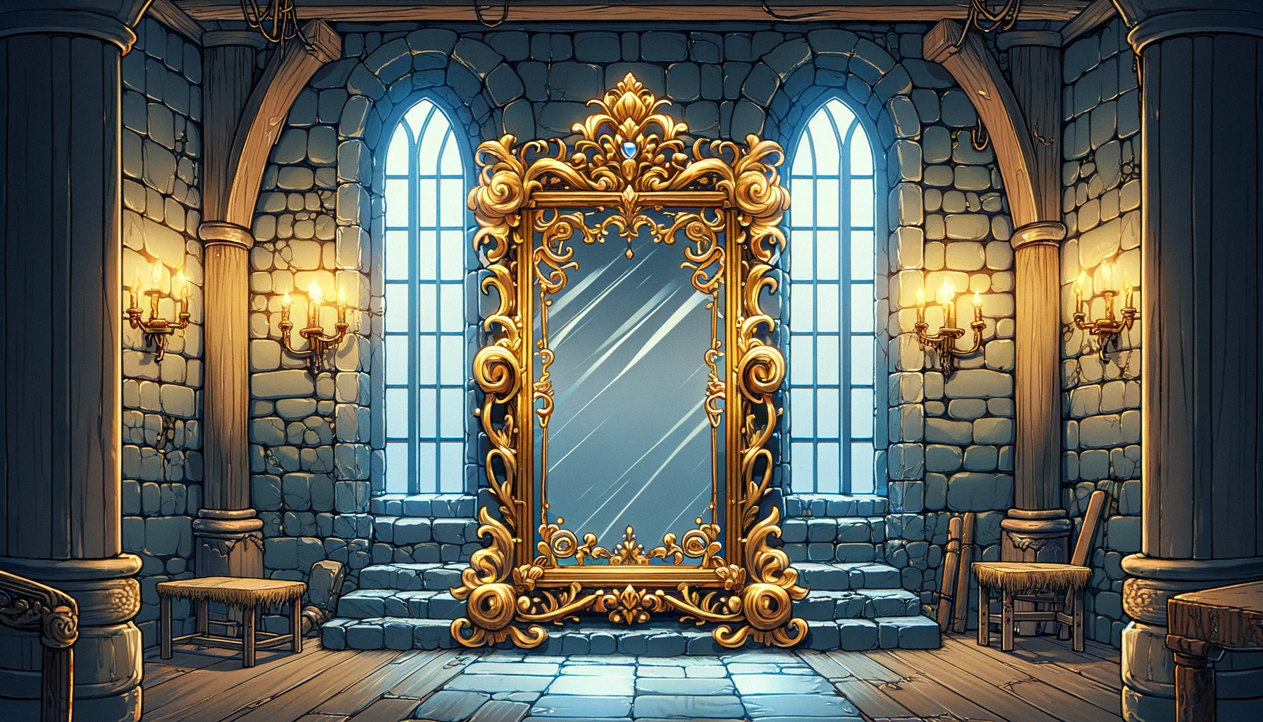 In the enchanting corridors of the wizarding world, few artifacts have captured the imagination quite like the Mirror of Erised. This beguiling and unusual magical object stands as a testament to the complex nature of desire and the human heart. Adorned with an inscription that reads in reverse, it reveals not the viewer's face but their innermost yearnings, often hidden even from themselves. The mirror, with its ornate frame and ancient aura, offers a glimpse into a realm where reality intertwines with the most desperate wishes of our hearts, serving as a mirror to the soul rather than the physical form.